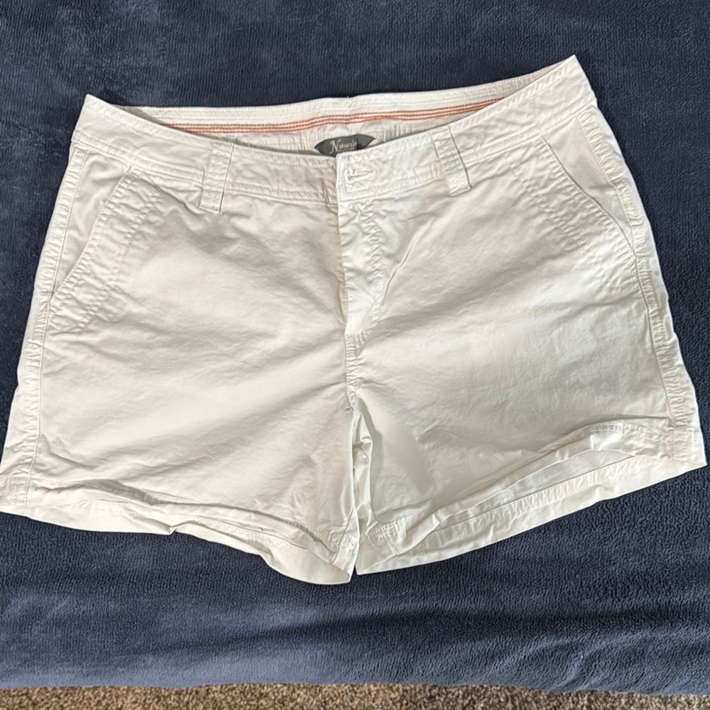 Women's white shorts